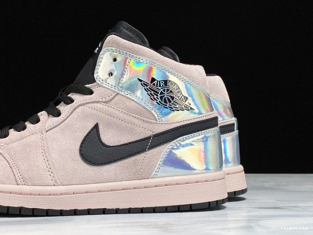 1 Jordan Dirty BQ6472-602 Iridescent (W) Powder Mid Air 1002